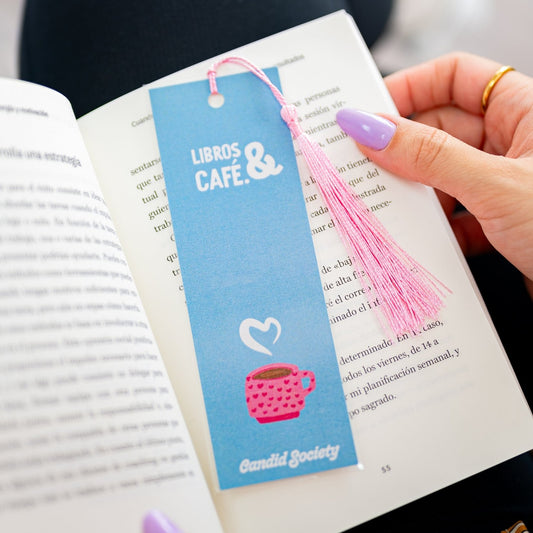 Libros & Café - Bookmark