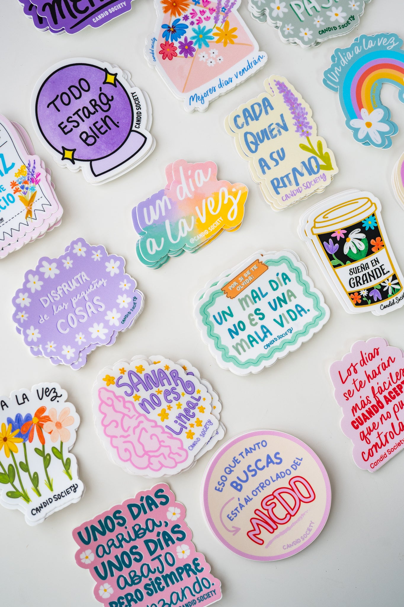 Candid Society | Inspira tu día con stickers desde Ponce, Puerto Rico