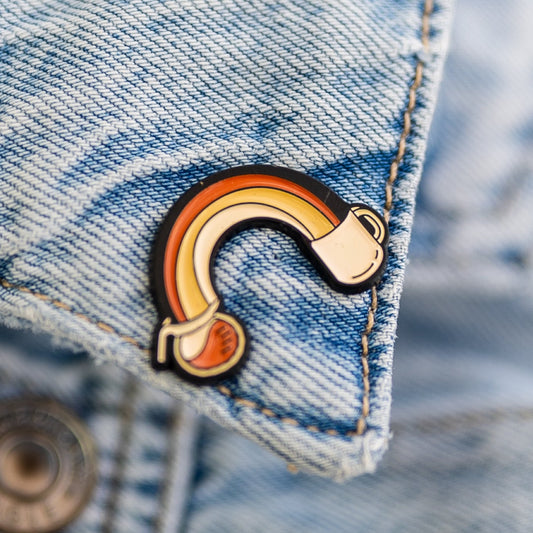 Rainbow Coffee - Enamel Pin
