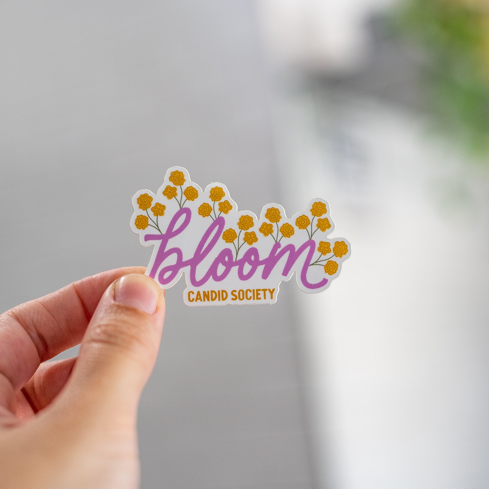 65 - Bloom - Premium Sticker