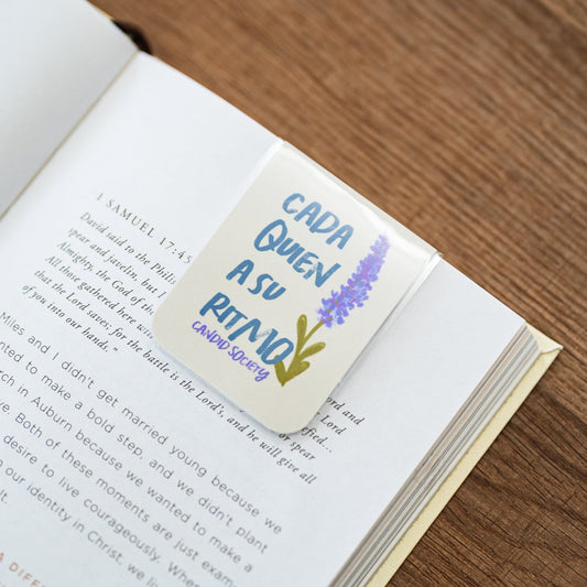 Cada quien a su ritmo - Magnetic Bookmark