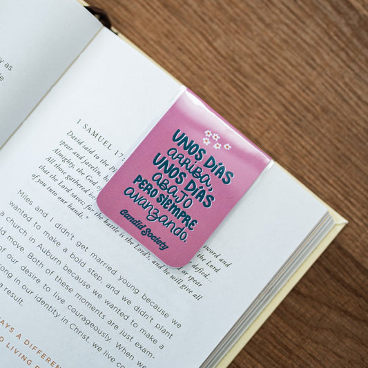 Unos días arriba, unos días abajo - Magnetic Bookmark