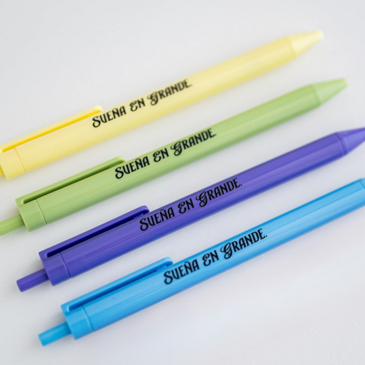 Sueña en Grande - Bolígrafos [4 Pen Pack]