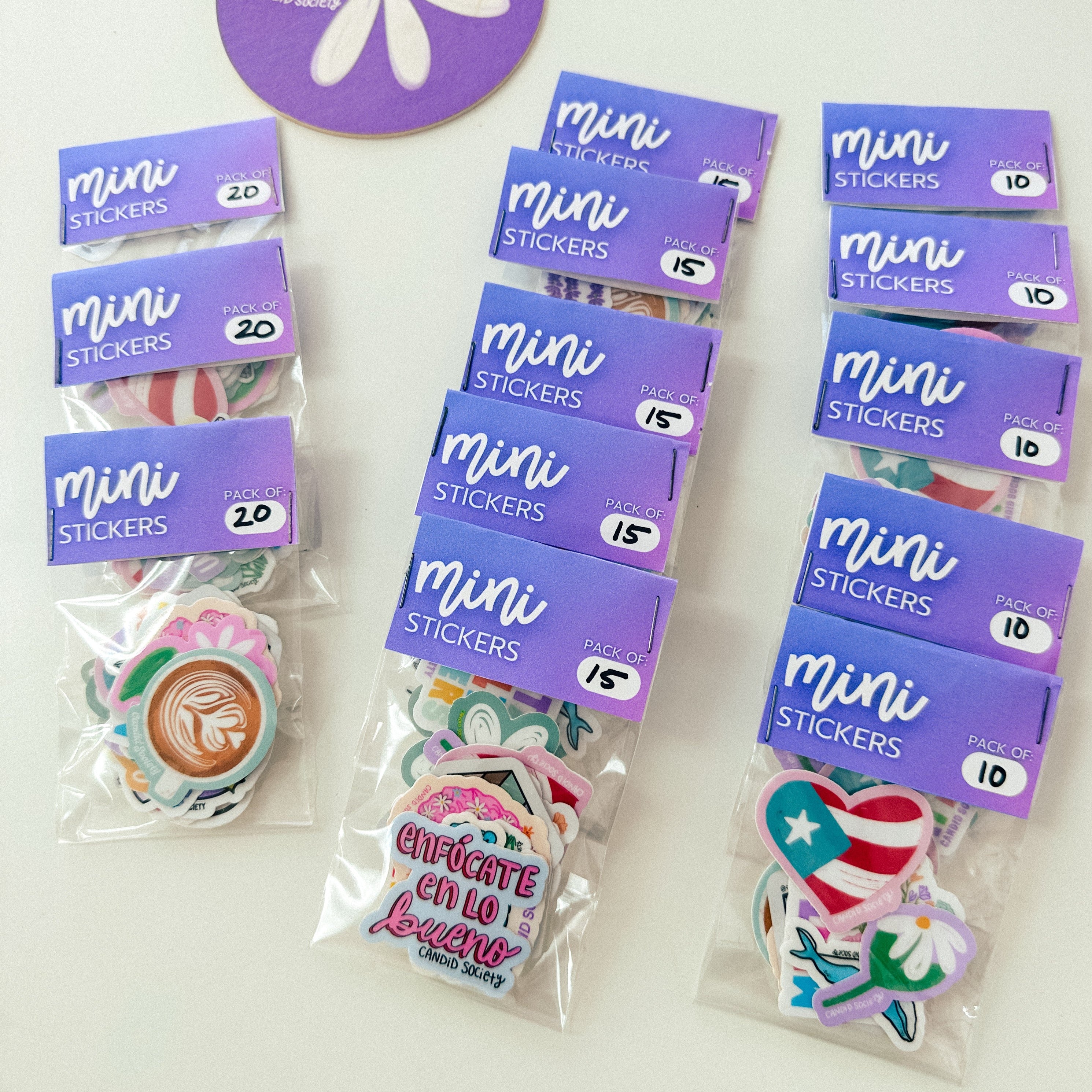 Mini Sticker Packs