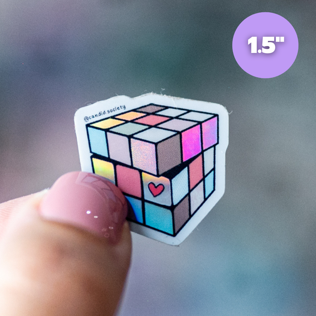 Rubik's Cube - Mini Sticker