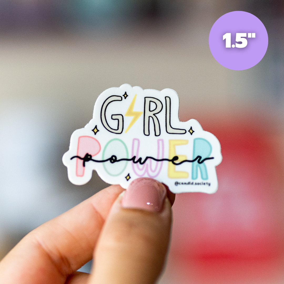 Girl Power - Mini Sticker