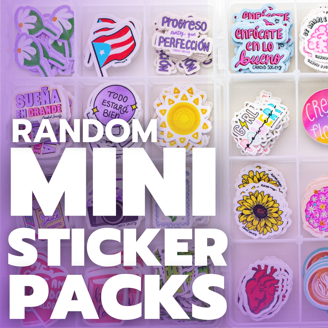 Mini Sticker Packs | Candid Society