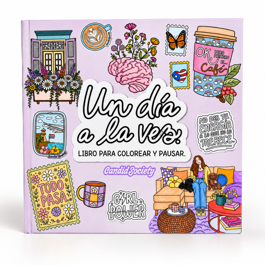 Un día a la Vez: Libro para Colorear y Pausar