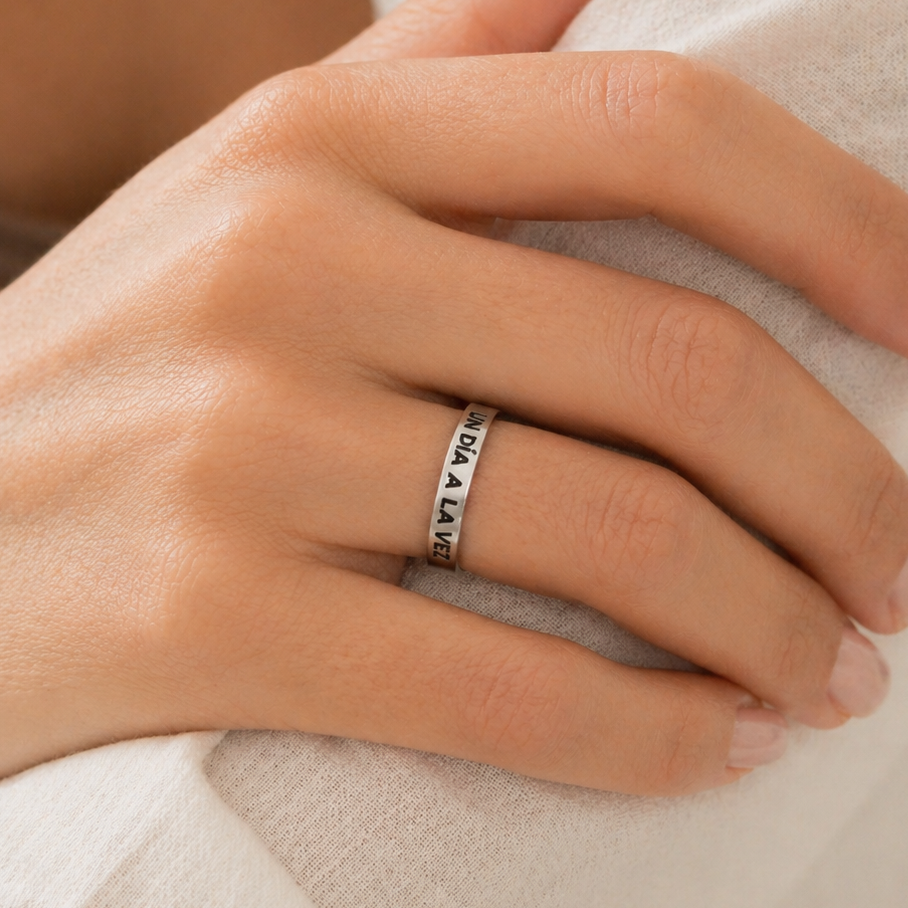 joyería con significado anillo un día a la vez