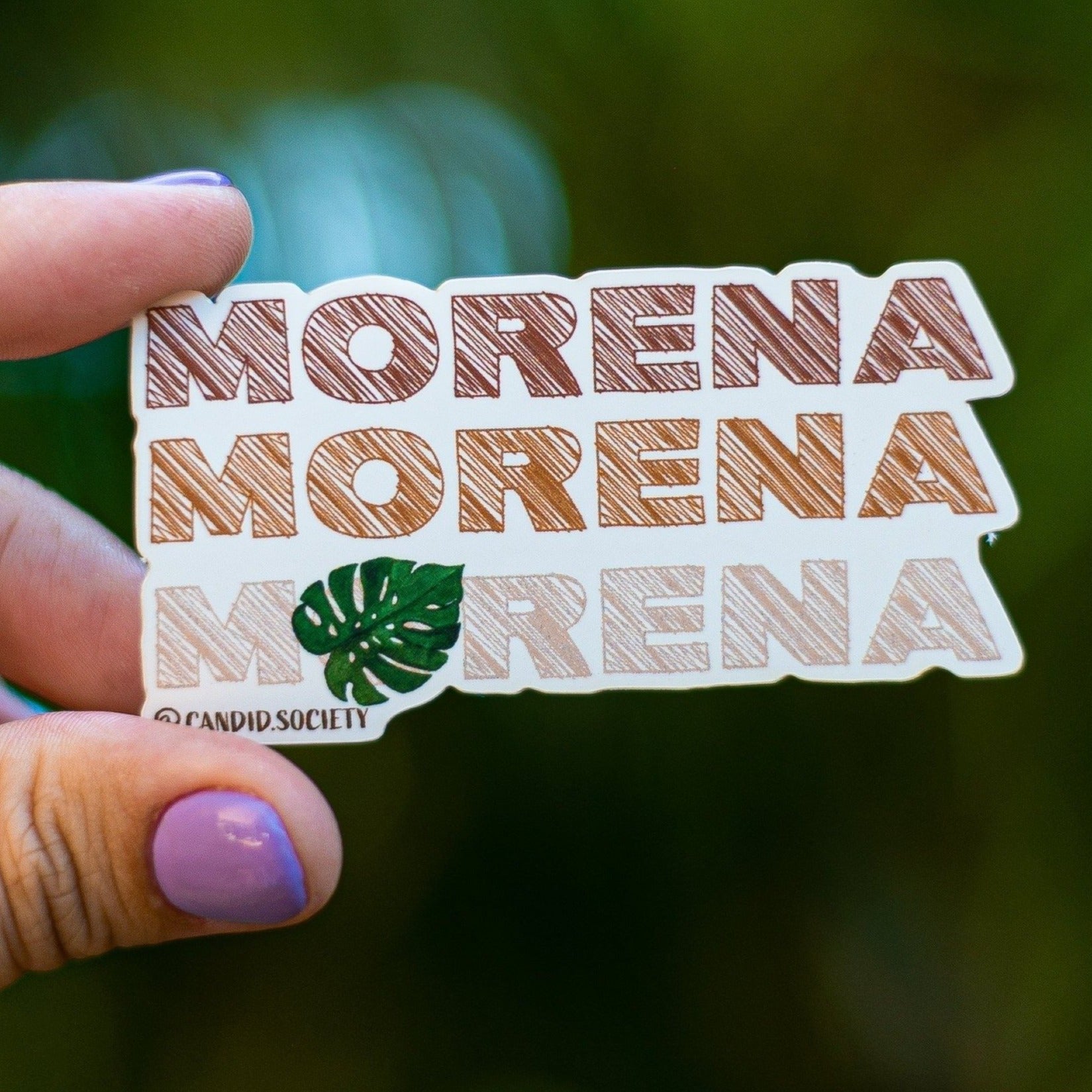 31 - MORENA - Premium Sticker