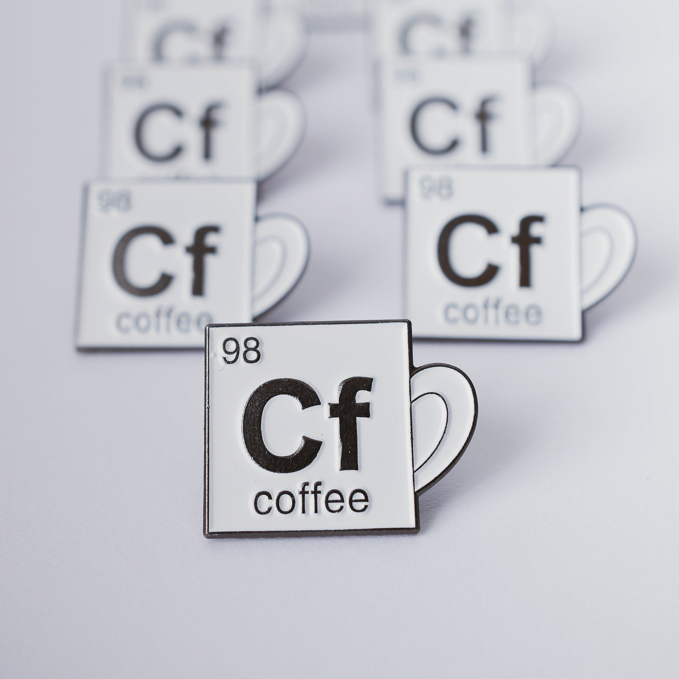 98 Cf Coffee - Enamel Pin
